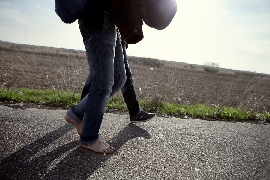 Evros, Greece. The main door for illegal immigration. Reportage by Giampaolo Musumeci