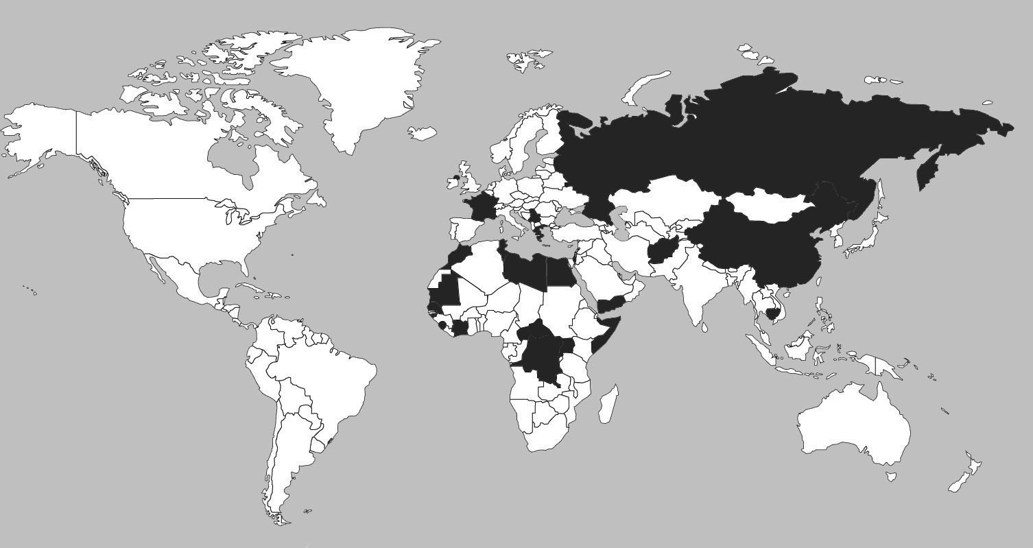 travel map